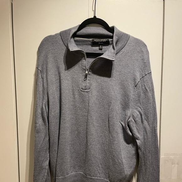 Banana Republic Half Zip Sweater - Picture 4 of 4